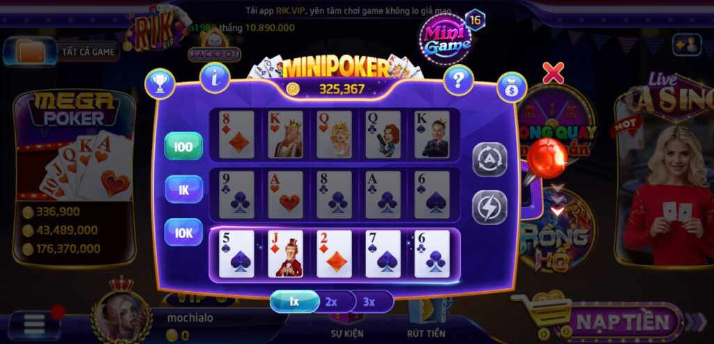 Slot game mini game hấp dẫn